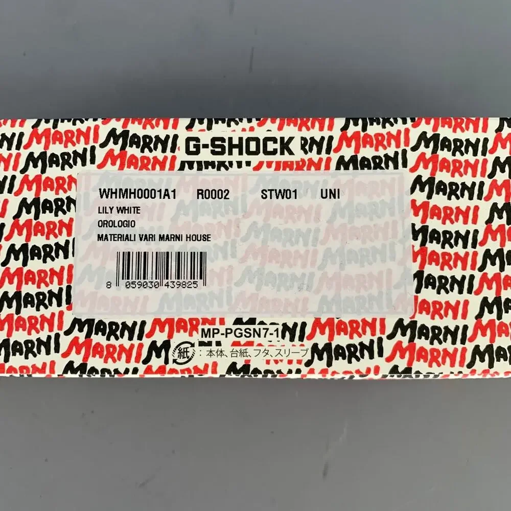 MARNI G Shock Logo Watch